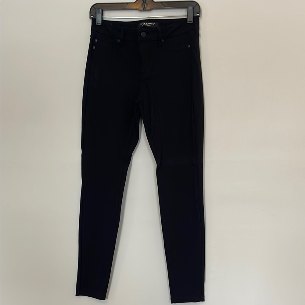 Black Skinny Ponte Pants